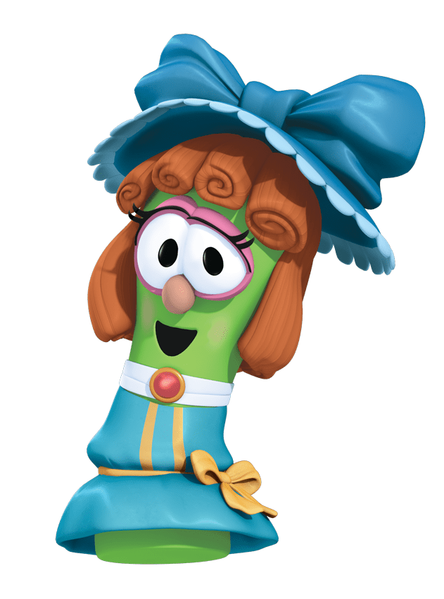 VeggieTales Sara Crewe Wearing Blue Hat
