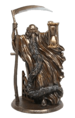 God Chronos With Long Beard