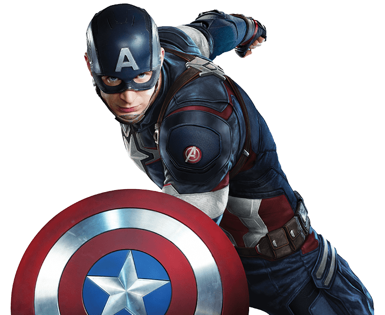Captain America Close Up