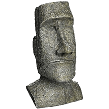 Easter Island Moai Statue Head Replica