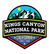 Kings Canyon National Park Colourful Sticker
