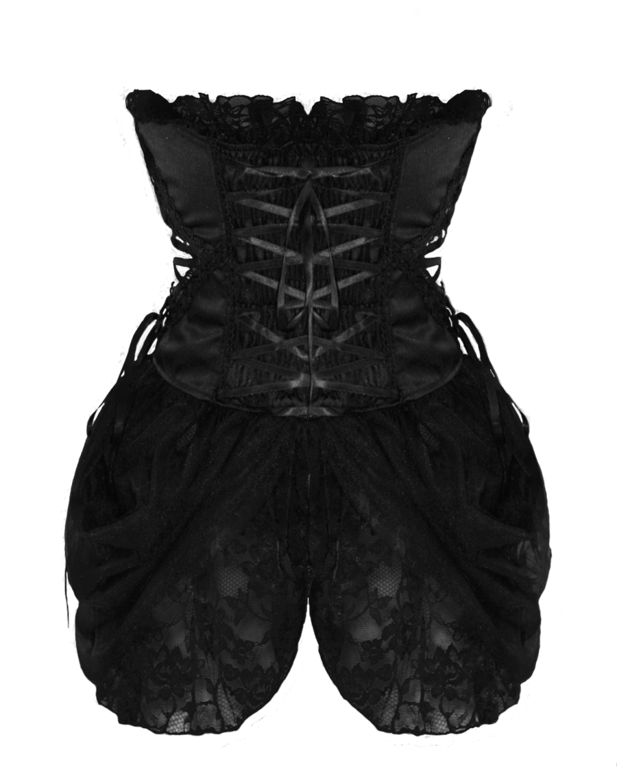 Dress Black Corset