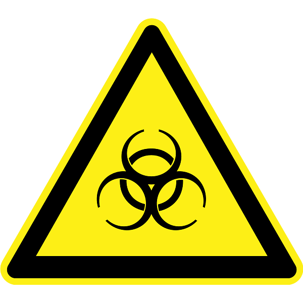 Biohazard Warning Sign
