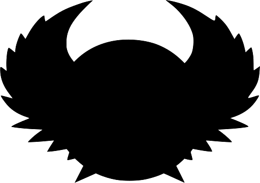 Flying Ball Wings Upwards