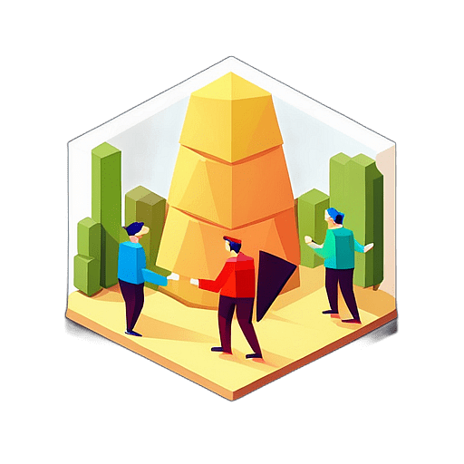 Low poly conga app icon