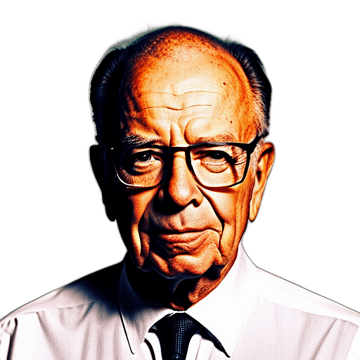 Rupert Murdoch portrait