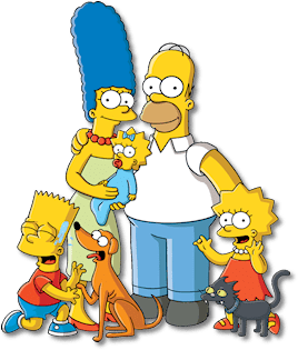The Simpsons Family Picture