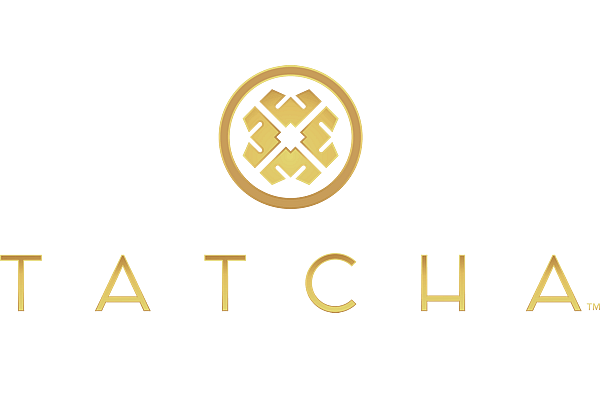 Tatcha logo gold