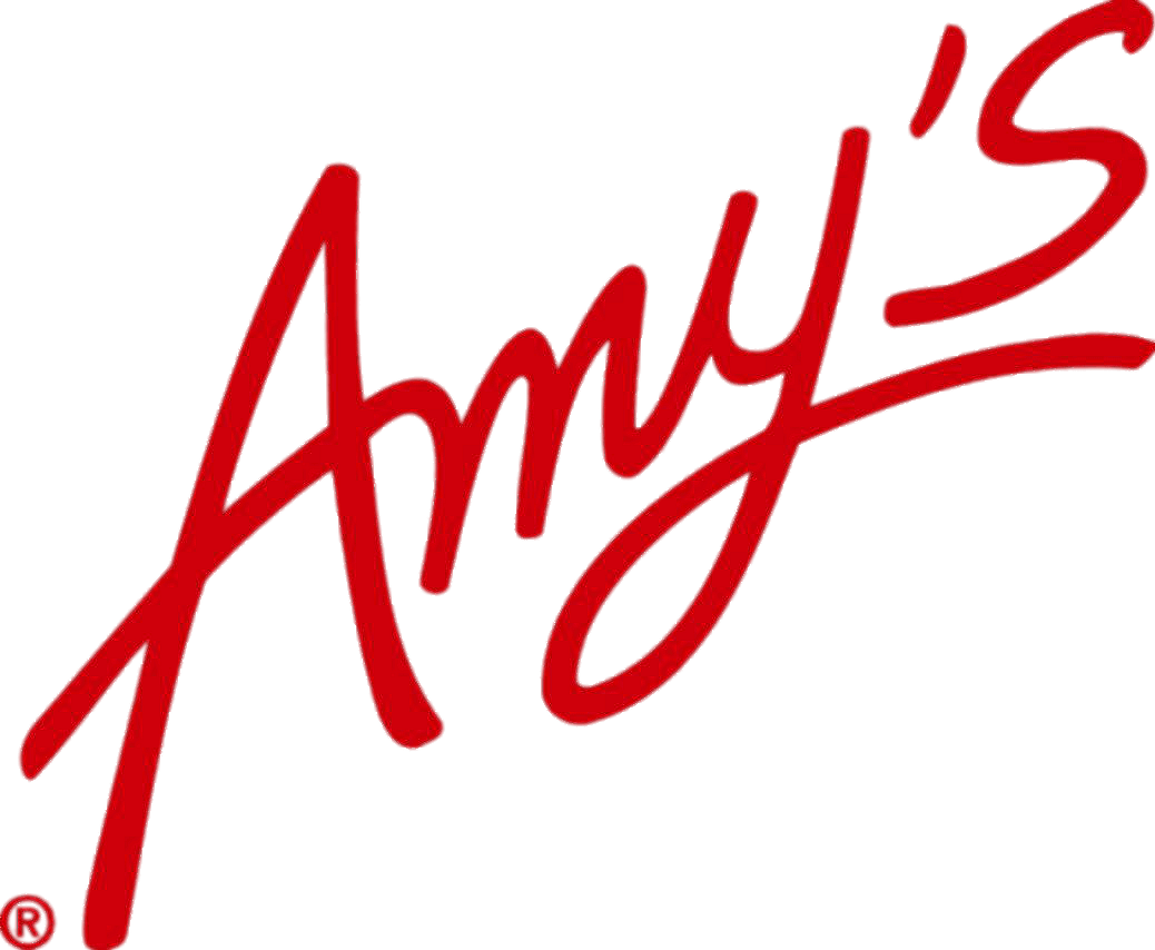 Amy's logo red