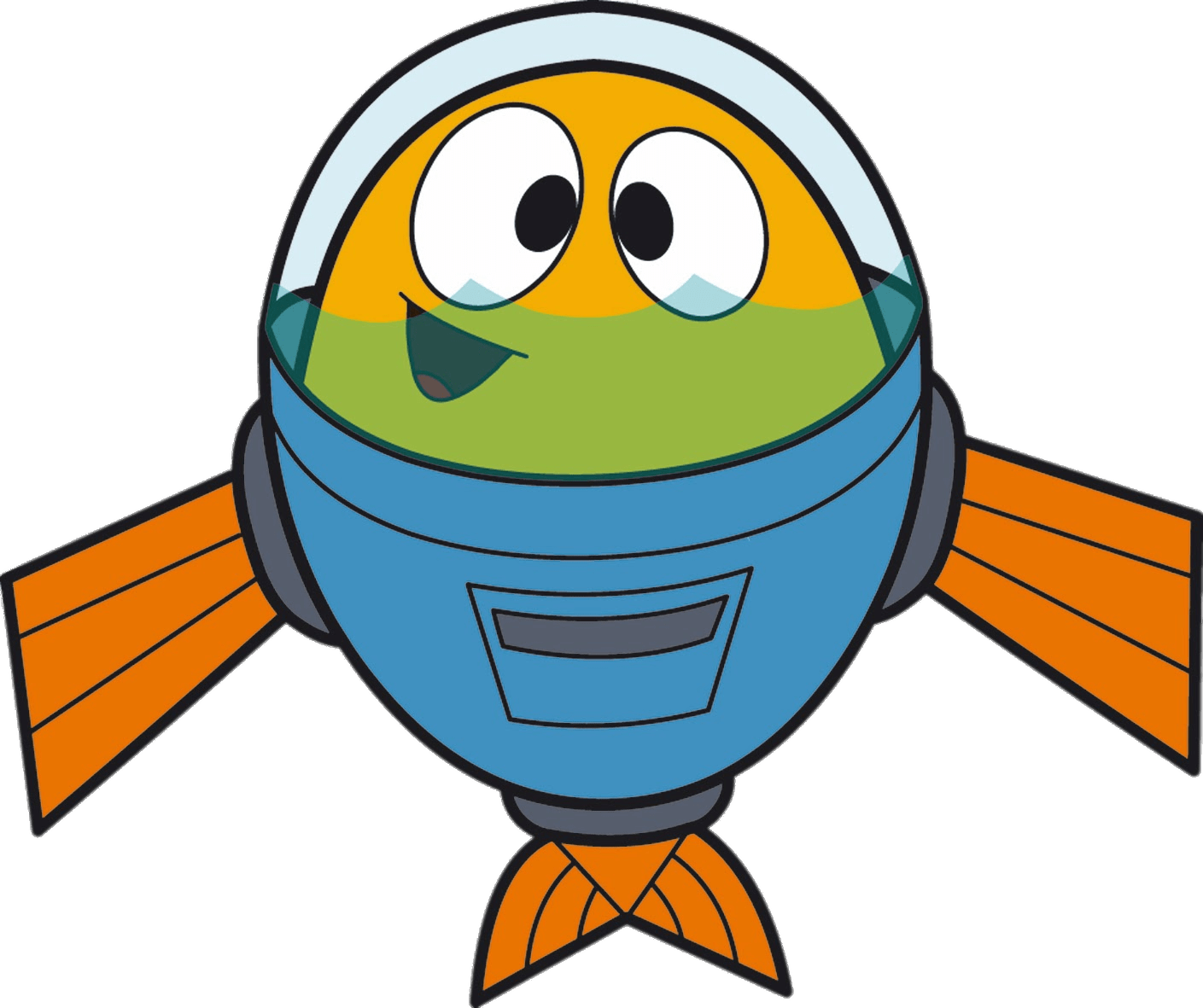 Fishtronaut Front View