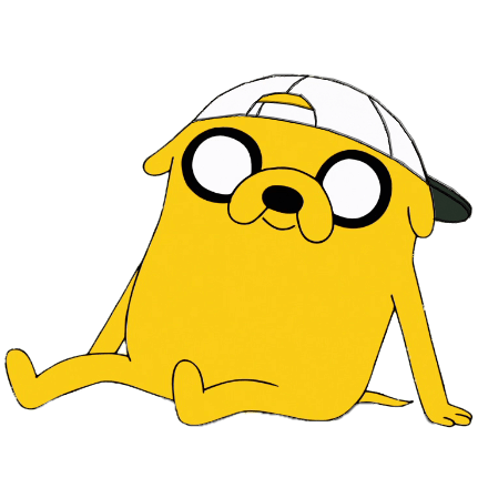 Adventure Time Jake With White Cap
