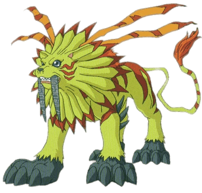 Digimon Character Leomon Adventure