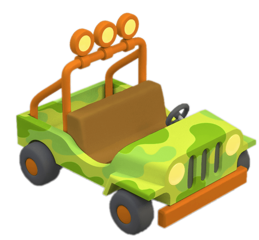 Leo the Wildlife Ranger Jeep