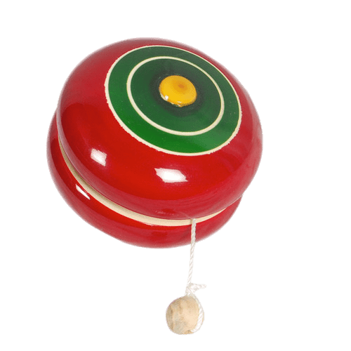 Coloured Wooden Yo Yo Toy