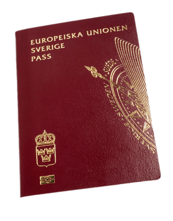 Passport of the Kingdom of Sweden