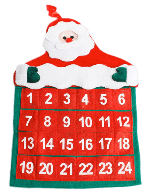 Santa Claus Advent Calendar