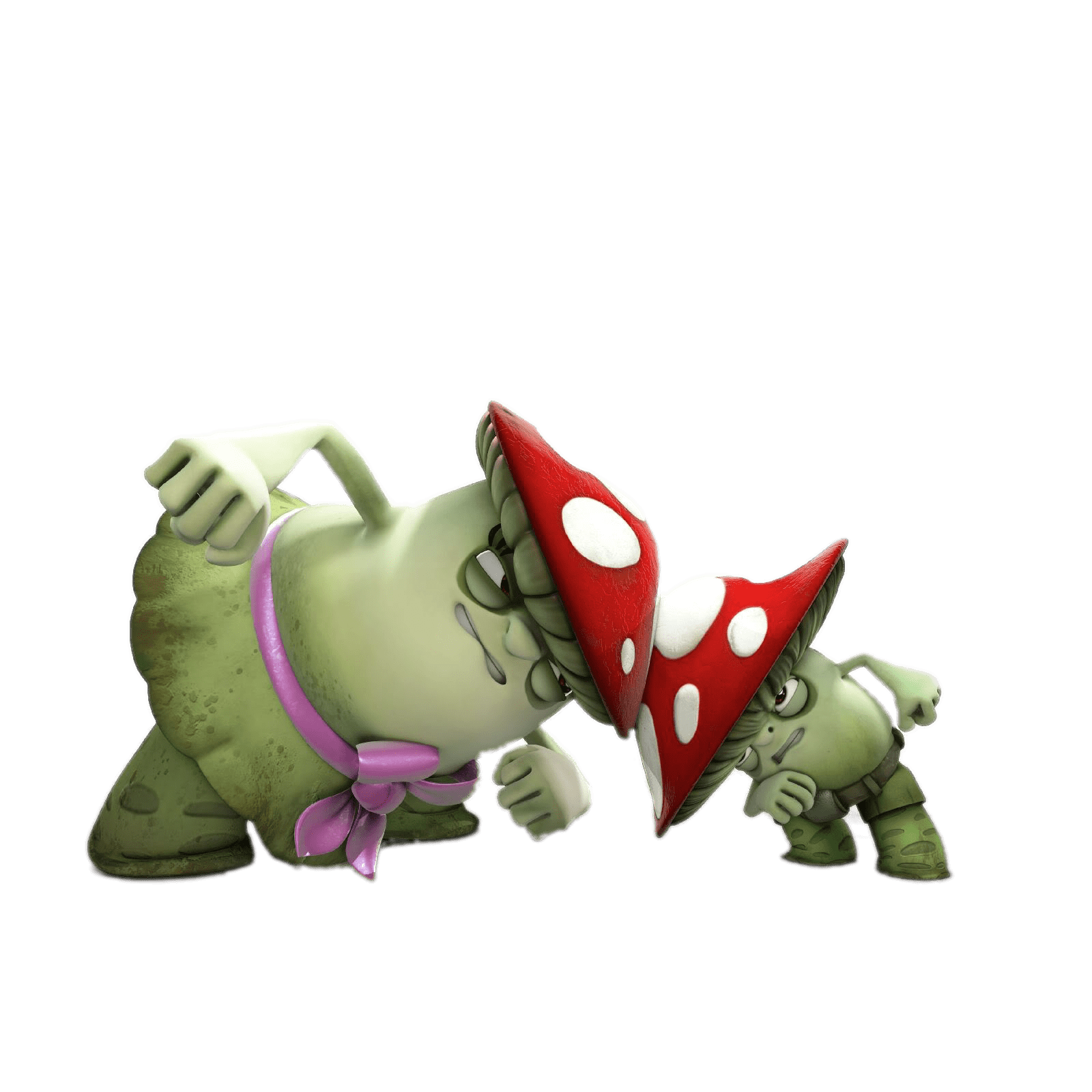 The Mushas Having A Fight