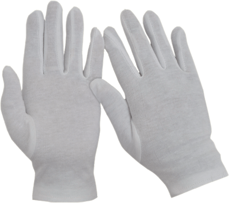 White Industrial Gloves