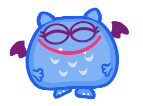 Twaddle the Waddling Floffle Smiling