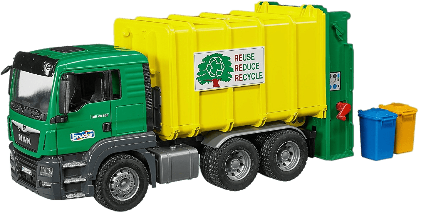 MAN Garbage Truck and Containers