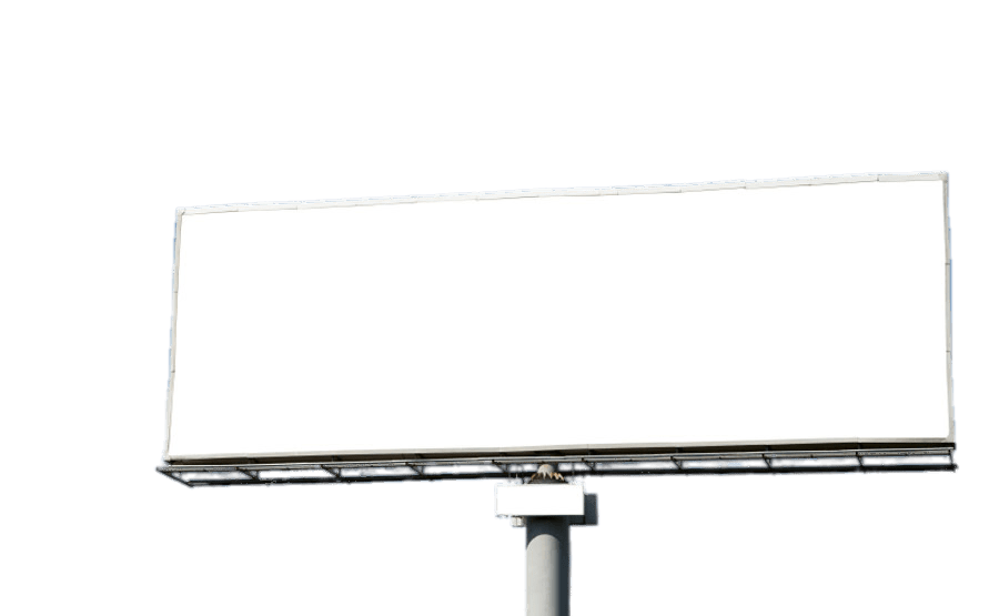 Large Rectangular Billboard