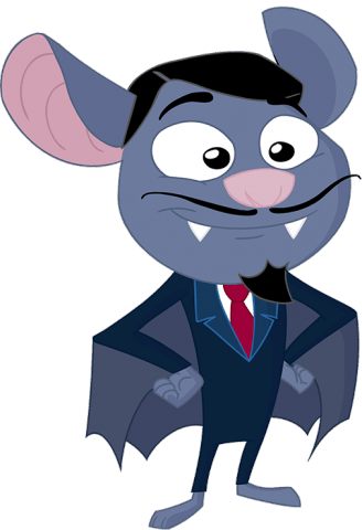 Bat Pat Character Limp Wing