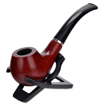 Tobacco Pipe on Holder