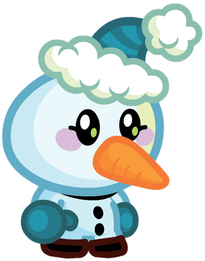 Tomba the Wistful Snowtot Looking Right