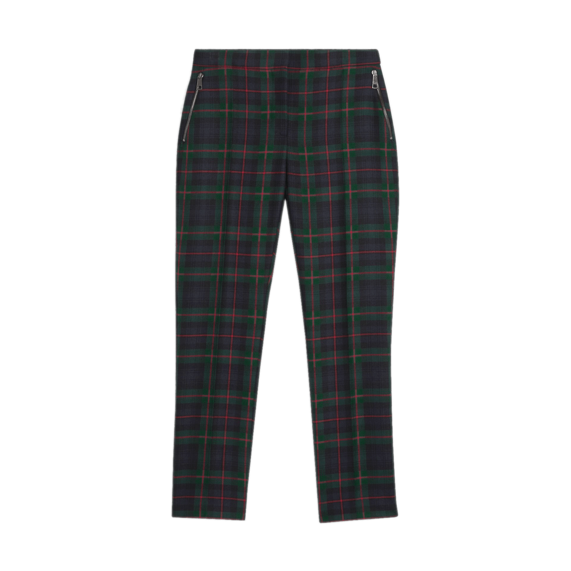 Green Tartan Trousers