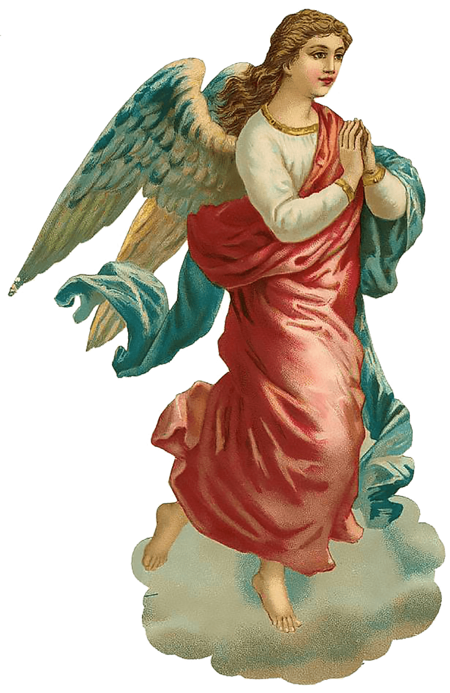 Victorian Vintage Angel Cloud