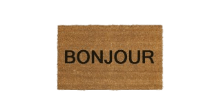 Bonjour Doormat