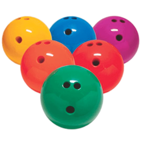 Set Of Coloured Bowling Balls