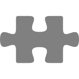 Grey Puzzle Piece