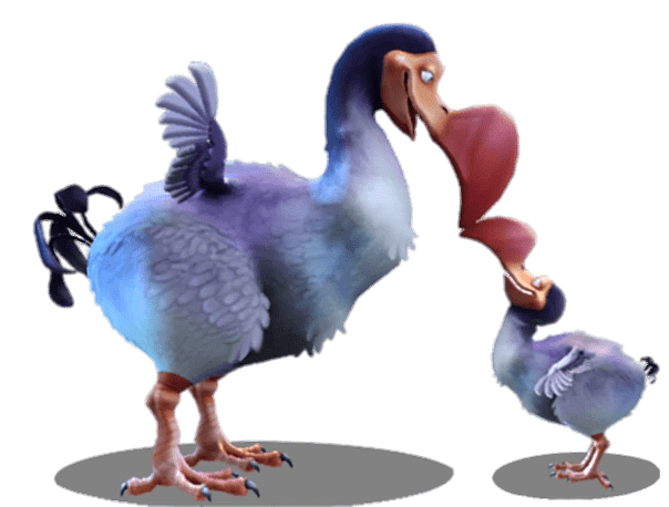 Ice Age characters Dodos