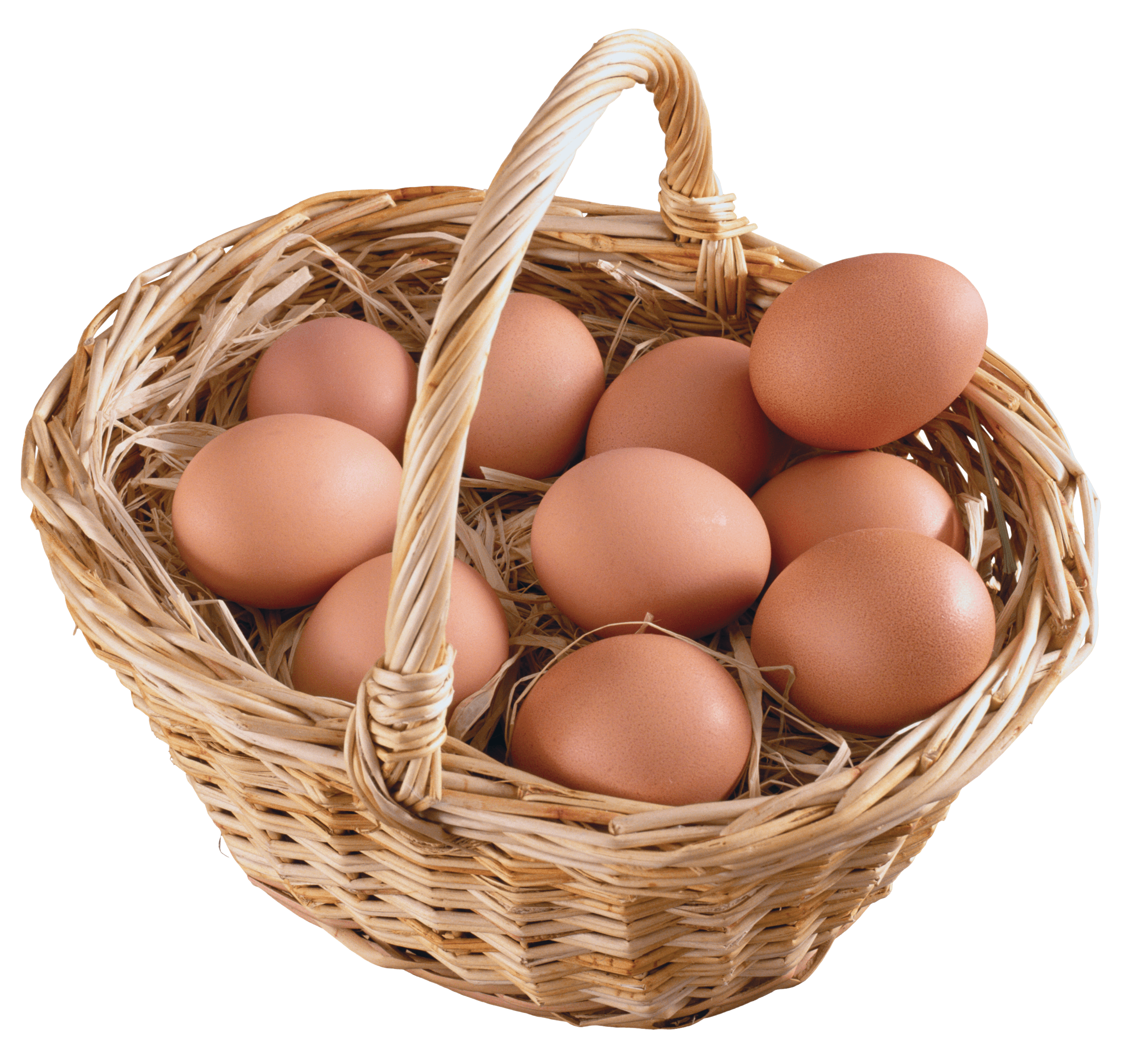 Basket Full Of Eggs