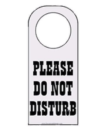 Do Not Disturb Western Style