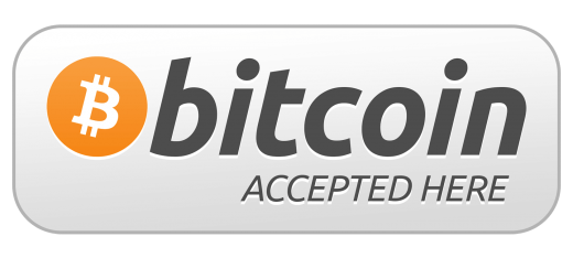 Bitcoin Accepted Here Button