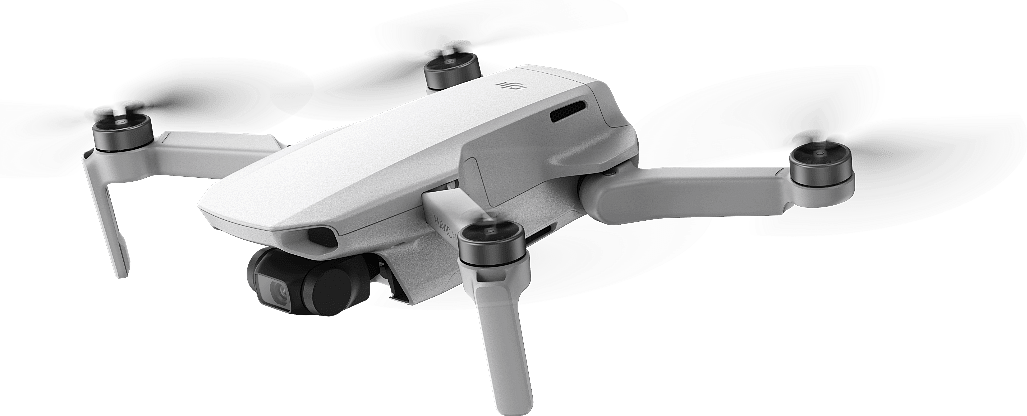 DJI Mavic Mini Top View Flying
