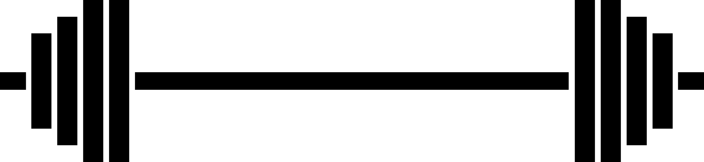 Traditional Barbell Clipart