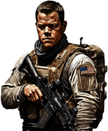 Matt Damon Portrait