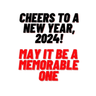 New Year 2024 Cheers