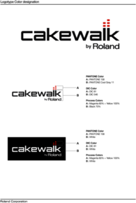 Cakewalk Color Designation
