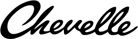 1967-1969 Chevy Chevelle main wordmark