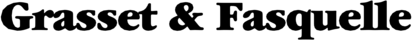 Grasset & Fasquelle