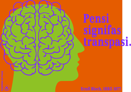 esperanto Pensi signifas transpasi