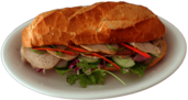 Banh Mi on A Plate