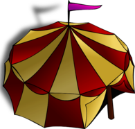 Circus Tent View From Top