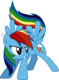 Rainbow Dash Angry