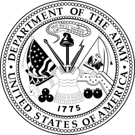 US Army Seal / Black & White