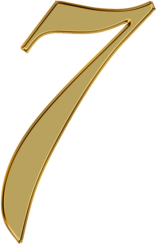 Number 7 Golden